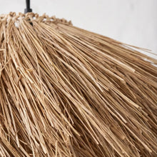 Savana – Suspension en rotin à franges naturelles