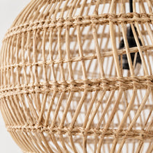 Sphéra – Suspension boule en rotin tressé
