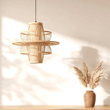 Oréane – Suspension sculpturale en bambou