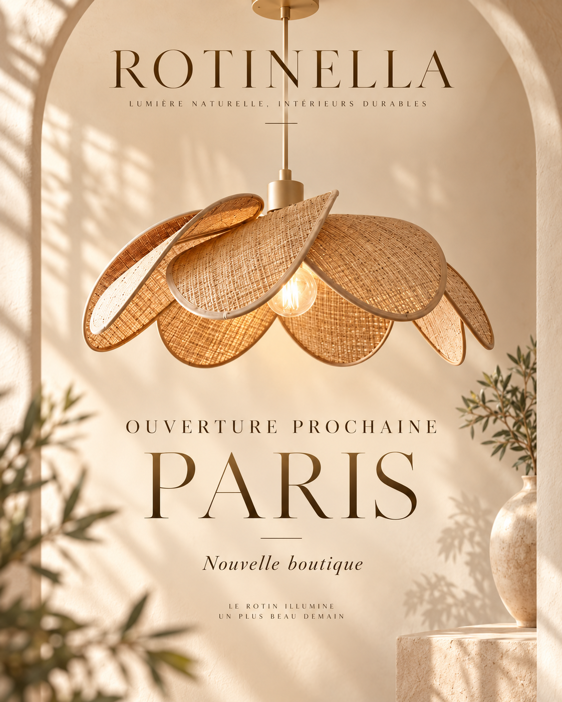 Affiche Rotinella — ouverture prochaine au 22 rue Guy Môquet, Paris 17e